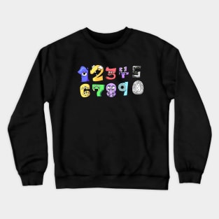 Complete Number Lore Alphabetlore Fans Kids Crewneck Sweatshirt